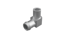 5/8" and 3/4" 6061 Aluminum 90-Degree Press-Fit Heater Hose Fittings for LS Water Pumps
