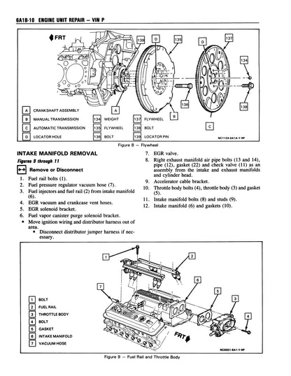 1992 Chevrolet Corvette Factory Service Manual