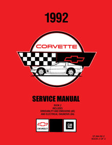 1992 Chevrolet Corvette Factory Service Manual