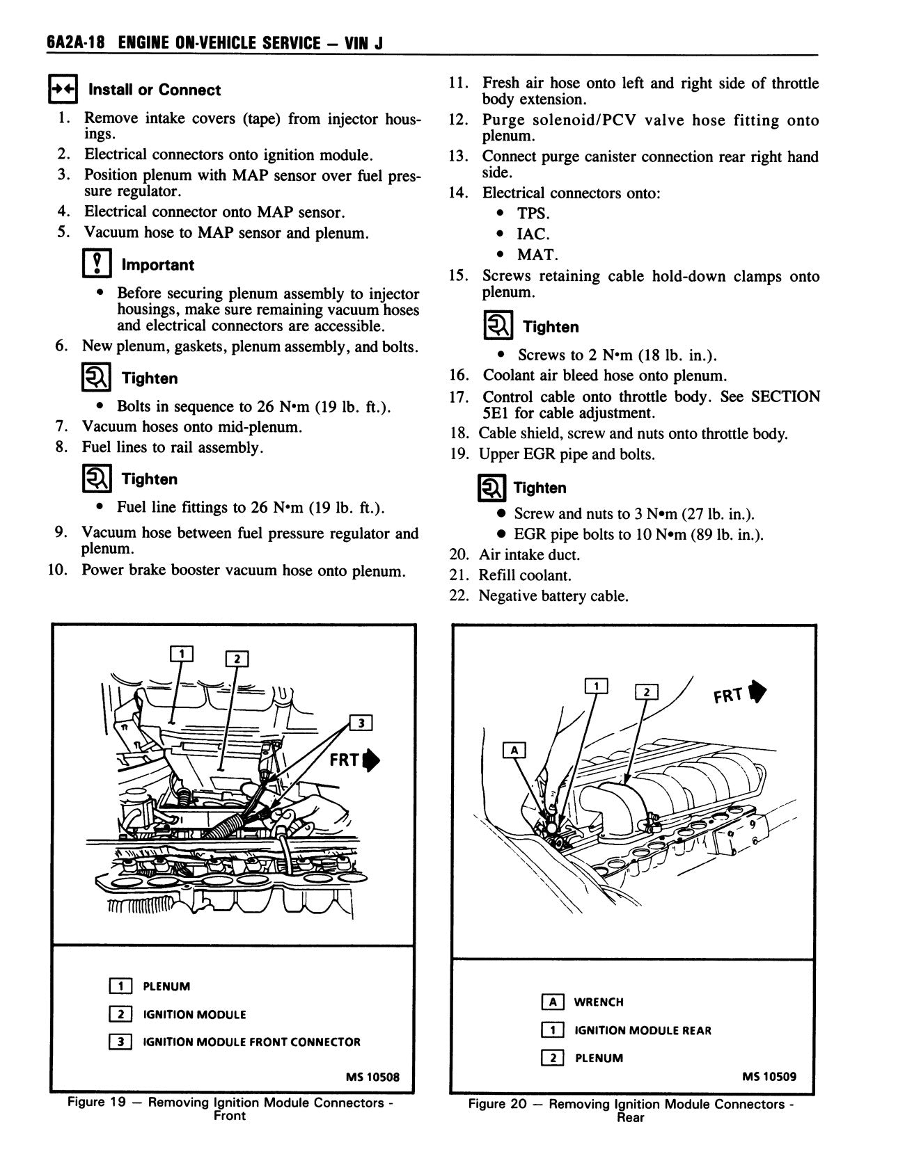 1993 Chevrolet Corvette Factory Service Manual