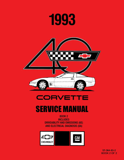 1993 Chevrolet Corvette Factory Service Manual