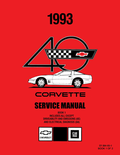 1993 Chevrolet Corvette Factory Service Manual