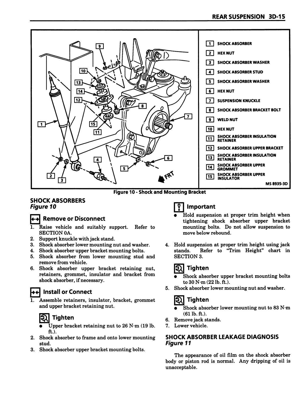 1994 Chevrolet Corvette Factory Service Manual