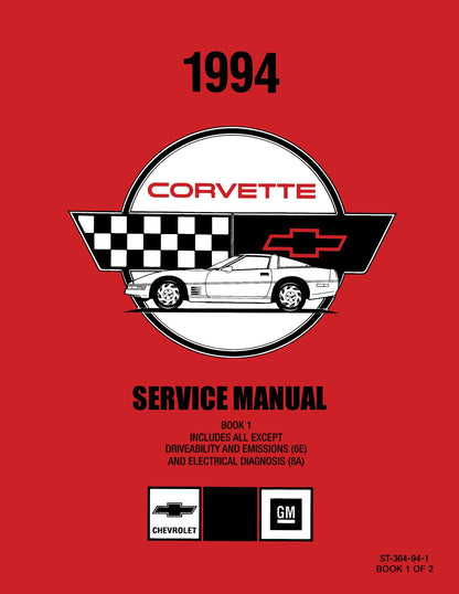 1994 Chevrolet Corvette Factory Service Manual