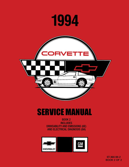 1994 Chevrolet Corvette Factory Service Manual