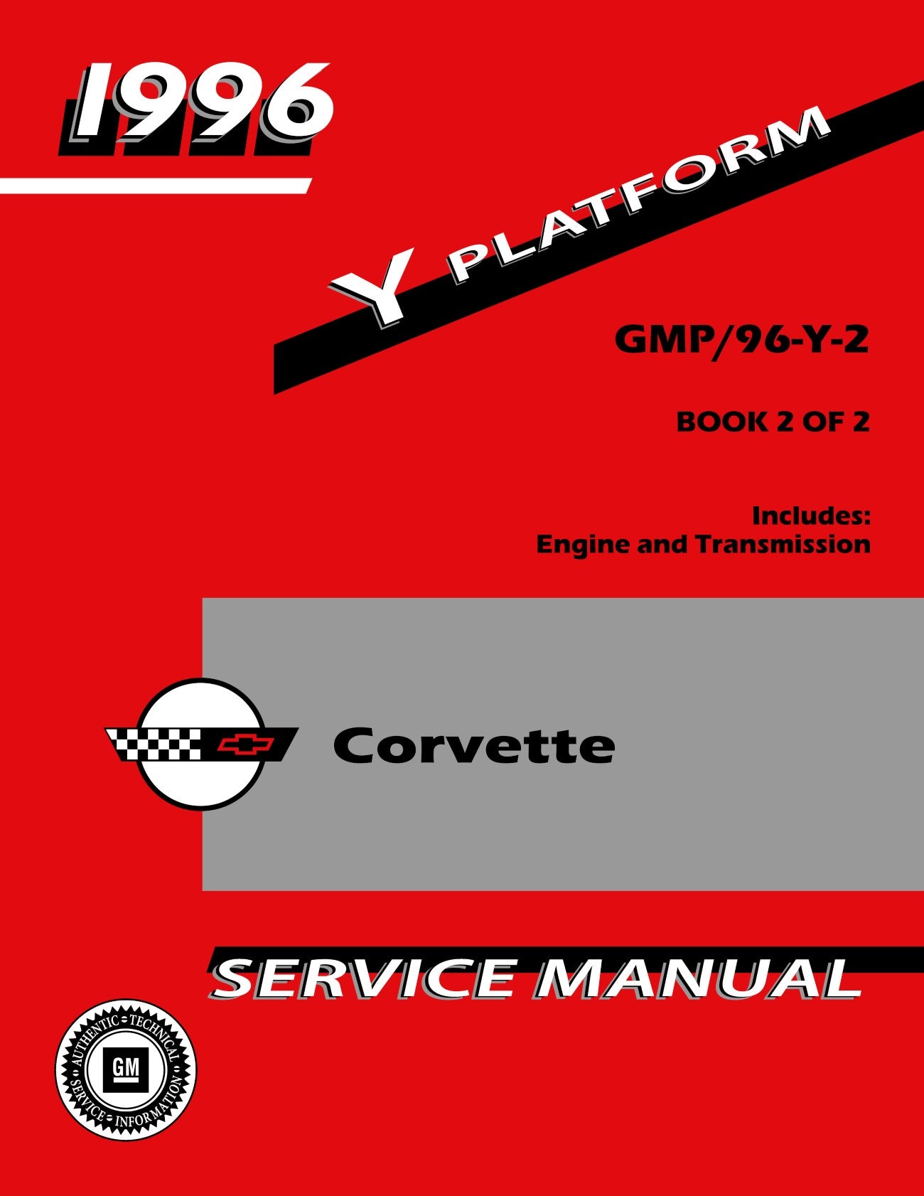 1996 Chevrolet Corvette Factory Service Manual