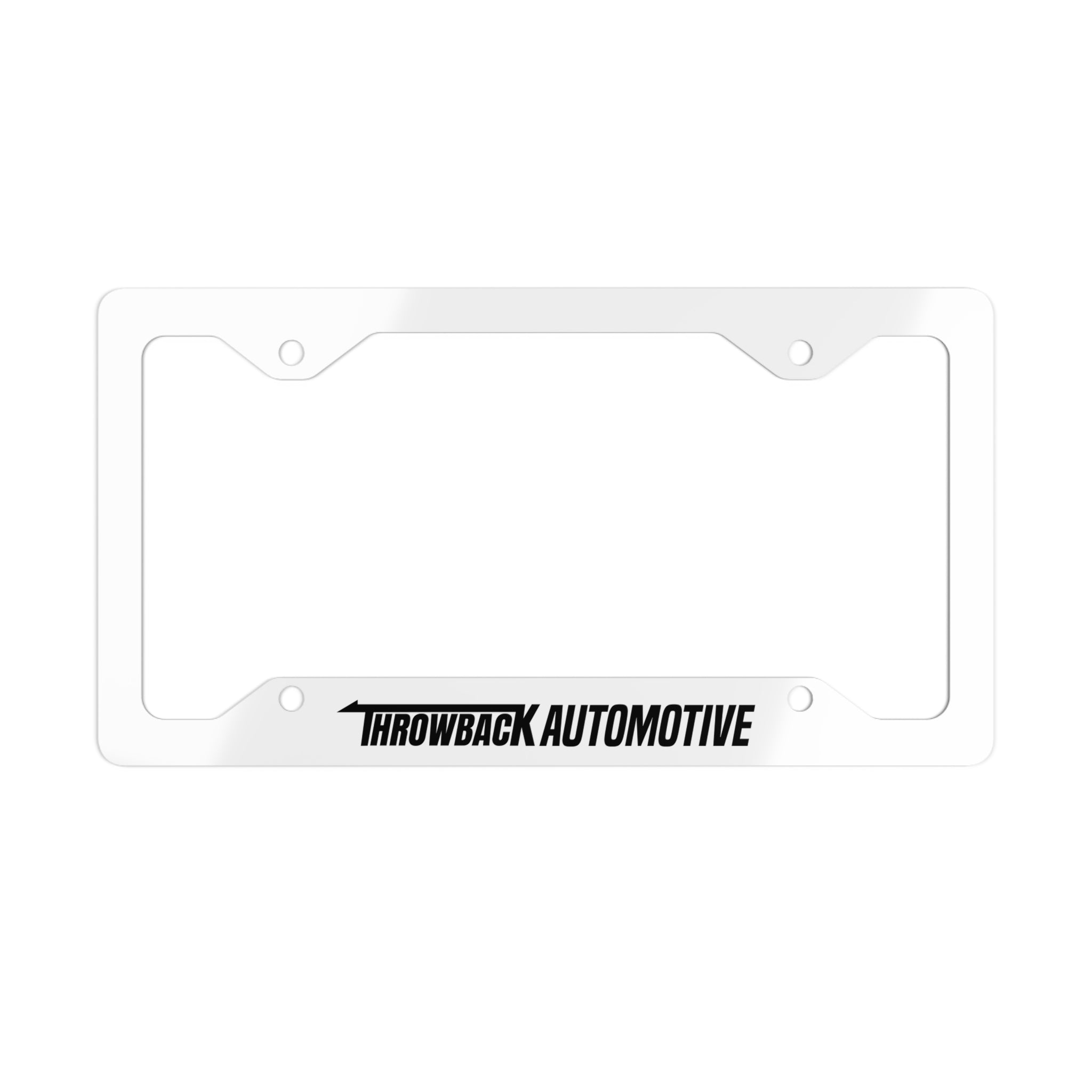 Throwback Plate Throwback Automotive Metal License Plate Frame – Throwback Automotive