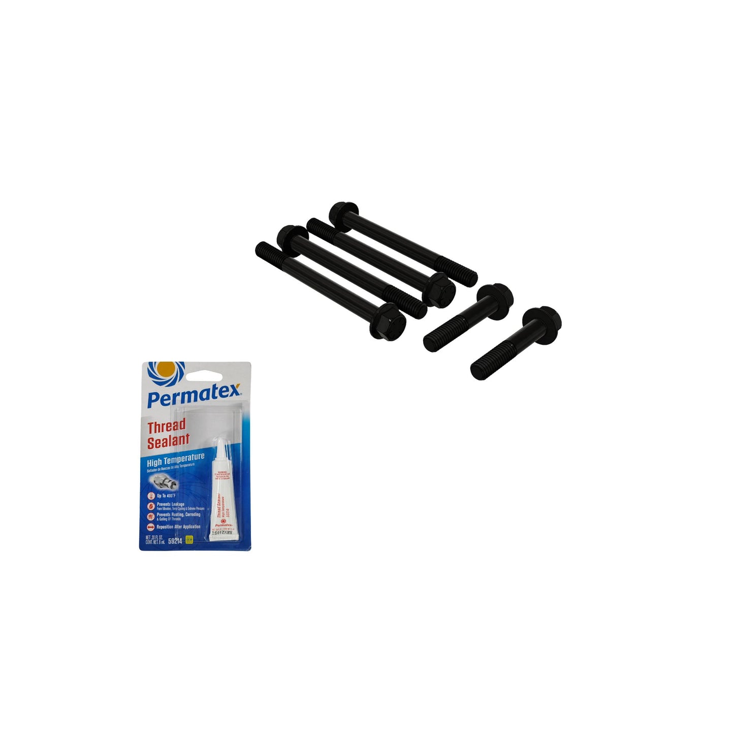 LT1/LT4 Water Pump Bolt Set (1992–1997) with Thread Sealant
