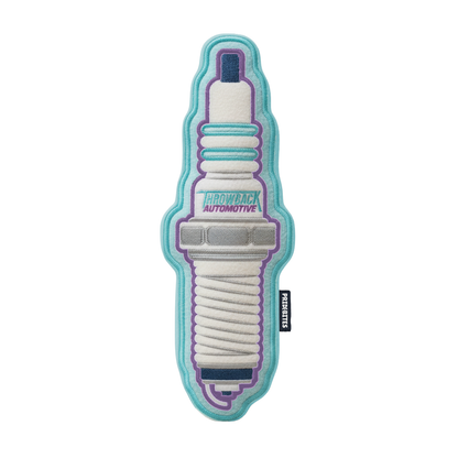 Throwback Automotive Spark Plug Dog Toy
